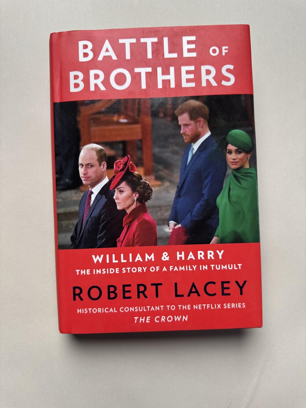 Battle of Brothers Robert Lacey William Harry Royal Family Biography Hardcover 2